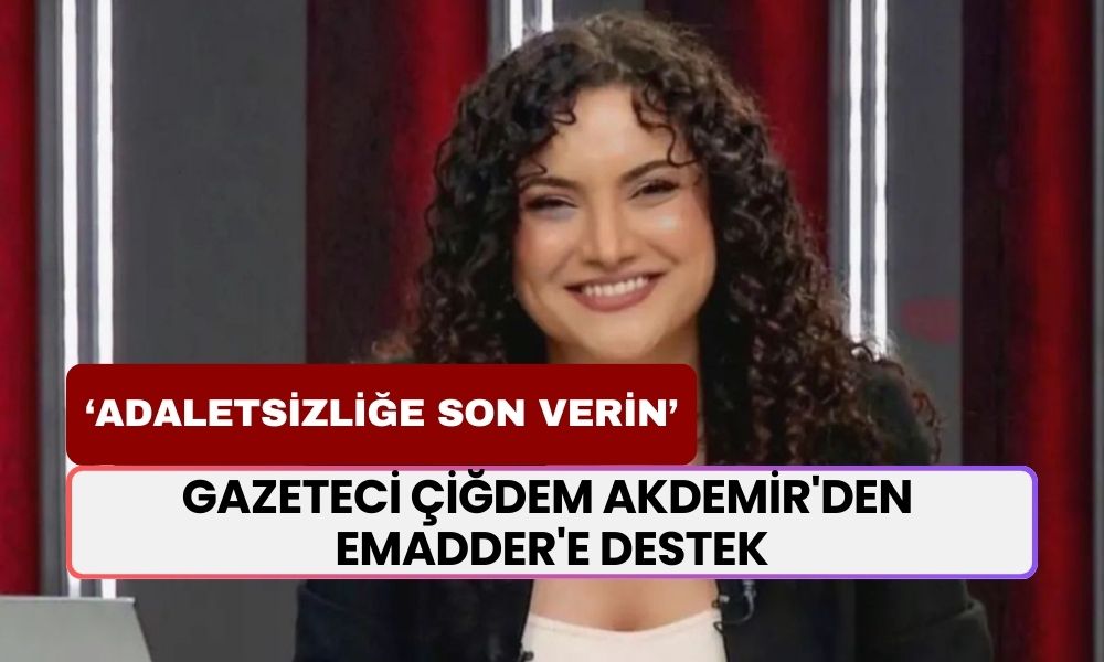 Gazeteci Çiğdem Akdemir'den EMADDER'e Destek! "Bu Adaletsizliğe Ses Verin, Son Verin"