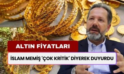 İslam Memiş 'Çok kritik' Diyerek Duyurdu! 17-22 Eylül 2024 Bu Hafta Altın Fiyatları...