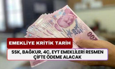 Emekliye kritik tarih geldi! Resmen çifte ödeme alacaklar