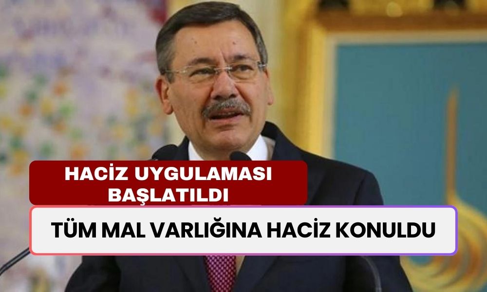 Melih Gökçek'in tüm mal varlığına haciz konuldu