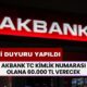 Akbank, TC Kimlik Numarası Sonu 0-2-4-6-8 Olanların Hesabına 60.000 TL Ödeme Yatıracak