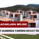 Devletten ev alacaklara MÜJDE! Acele edin yarısını devlet ödüyor