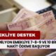 15 Milyon Emekliye 7-8-9 ve 10 Bin TL Nakit Ödeme Başlıyor