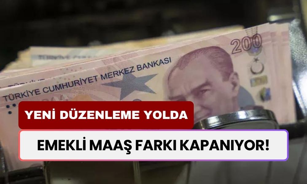 Emekli maaş farkı kapanıyor! 2024 yılında yeni düzenleme yolda!