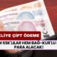 Hem SSK'lılar hem BAĞ-KUR'lu lar Para Alacak! Emekliye Çift Ödeme Müjdesi