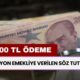 16 Milyon Emekliye Verilen Söz Tutuldu! 8.800 TL Ödeme Hesabınızda