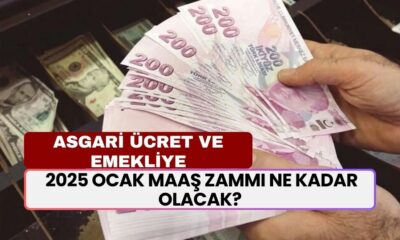 Emekli Sandığı, SSK, Bağ-Kur, Asgari Ücret İçin Kuruşu Kuruşuna Açıkladı: 2025 Ocak Maaş Zammı Ne Kadar Olacak?