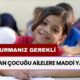 Çocuğu Okula Gidenlere Başvurması Gerek! Tek Seferde 15 Bin TL Yardım Verilecek