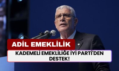 Kademeli Emekliliğe İYİ Parti'den Destek! 'Adil Emeklilik İçin Acil Çözüm'