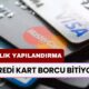 Kredi Kart Borcu Bitiyor! İşte 60 Aylık Yapılandırma Planı