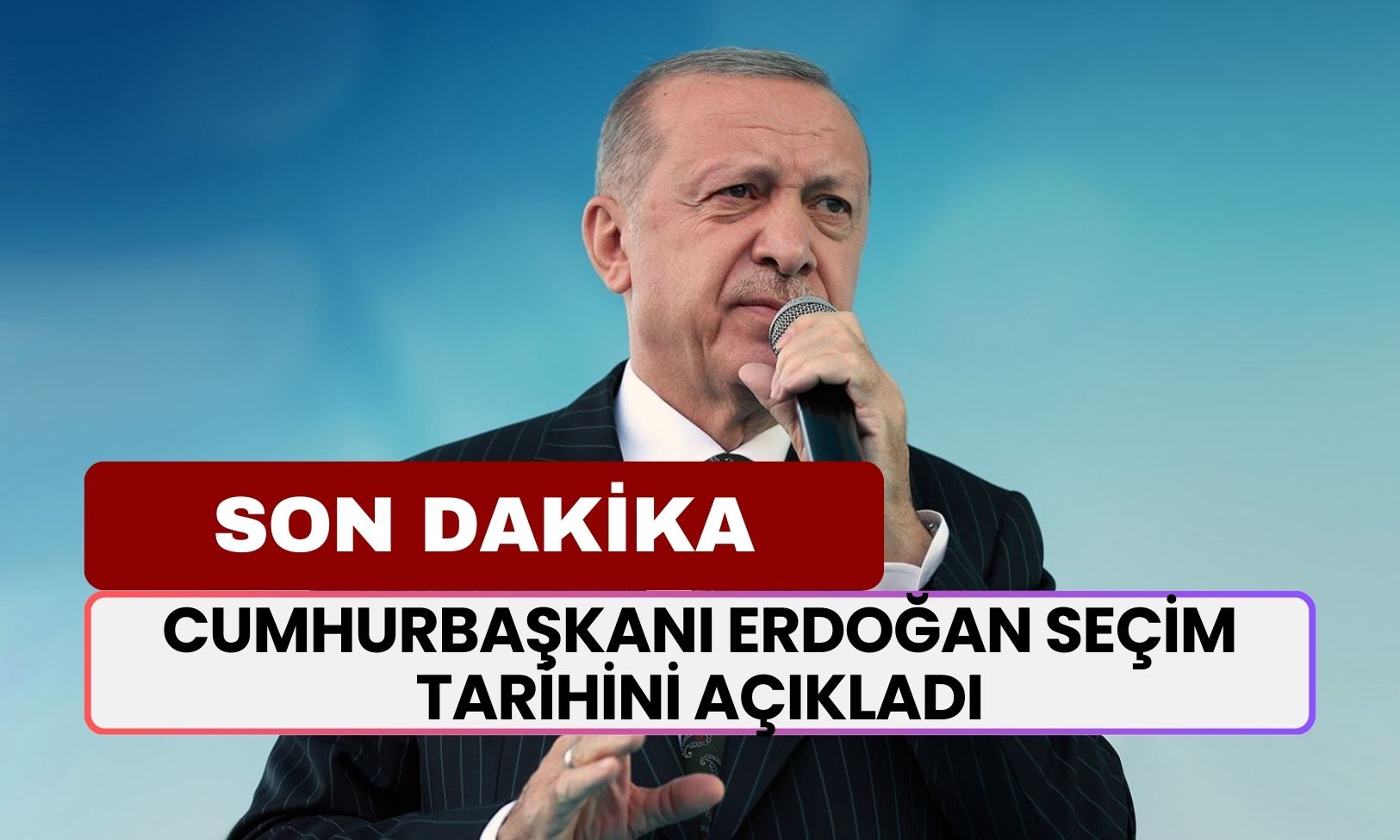 Cumhurbaşkanı Erdoğan Seçim Tarihini Açıkladı! Yeniden Seçime Giriyoruz