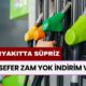 Akaryakıta Bu Sefer ZAM YOK İNDİRİM VAR! Tabelalar Gece Yarısı Değişecek