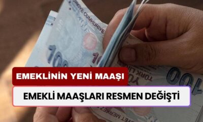 Emekli Maaşları Resmen Değişti! Emeklinin En Düşük Aylık Belli Oldu