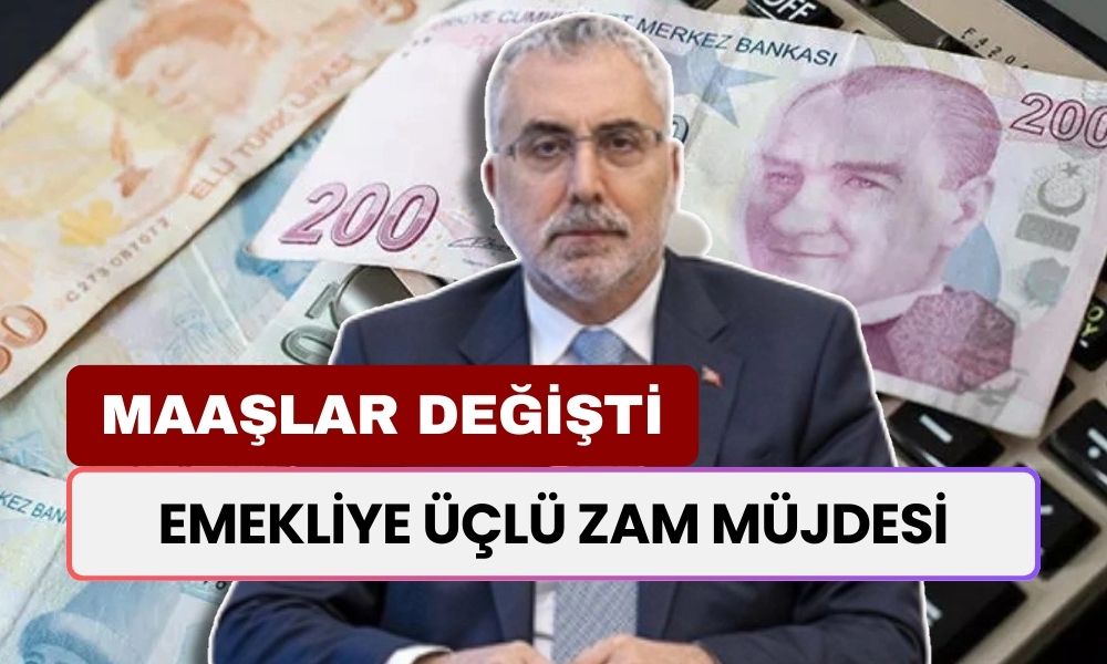 Emekliye Üçlü Zam Müjdesi! Enflasyon Artışı, Refah Payı ve Taban Aylık Artışı Geliyor