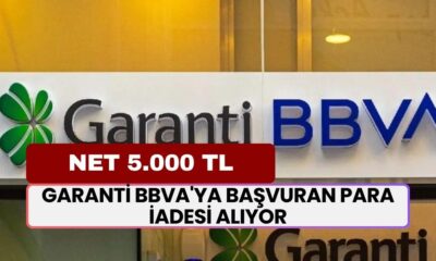 Garanti BBVA'ya Başvuran Para İadesi Alıyor! Net 5.000 TL, Mutlaka Başvurun