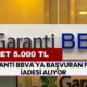 Garanti BBVA'ya Başvuran Para İadesi Alıyor! Net 5.000 TL, Mutlaka Başvurun