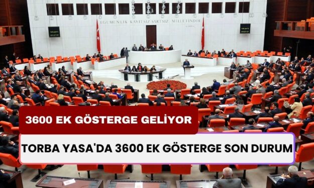 Torba Yasa'da 3600 Ek Gösterge Son Durum: 3600 Ek Gösterge Ne Zaman Çıkacak, Kimleri Kapsıyor?