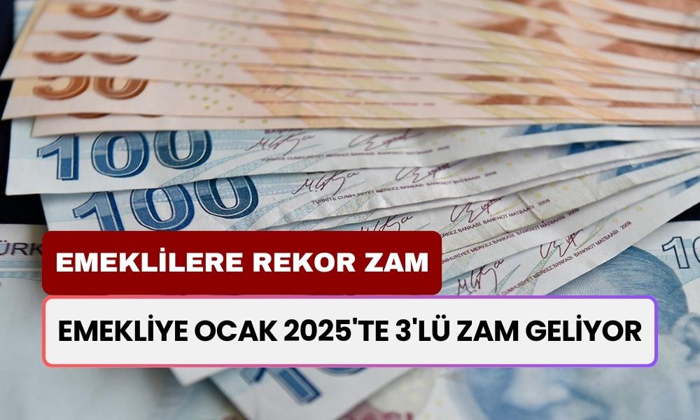 Emekliye Ocak'ta ÜÇÜ BİR ARADA ZAM! Emekliler Temmuz'da Beklediği Alamadı, Ocak'ta Daha Fazlasını Alacak