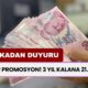 Yapı Kredi Bankası'ndan Emeklilere Dev Promosyon! 3 Yıl Kalma Sözü Verene 21.000 TL