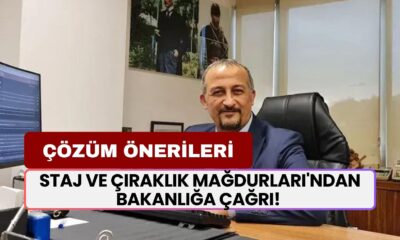 Staj ve Çıraklık Mağdurları'ndan Bakanlığa Çağrı! 'Sadece Hakkımız Olanı İstiyoruz'