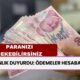 Bakanlık Açıkladı: Ödemeler Hesaplara Geçti! Hesabınızı Kontrol Edin