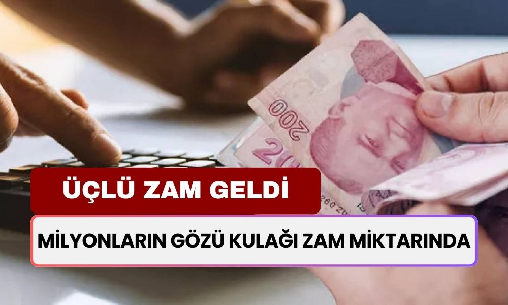 Milyonların Gözü Kulağı Bu ZAMDA! 4A-4B-4C Emeklilerine Üçlü Maaş Zammı Açıklandı