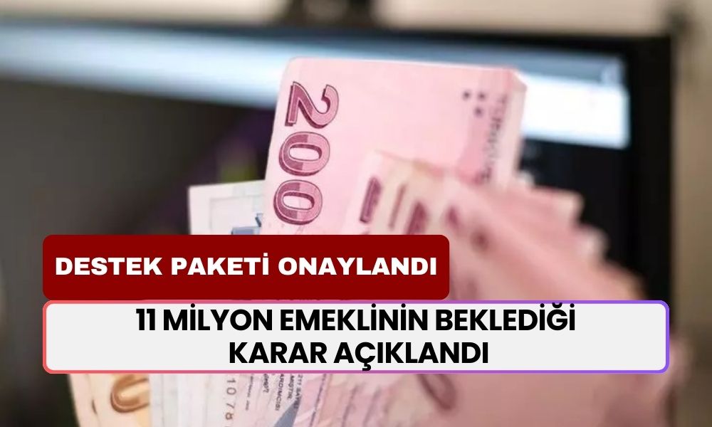 11 milyon emeklinin beklediği karar açıklandı! Maaş alan emeklilere 120.000 TL kredi paketi