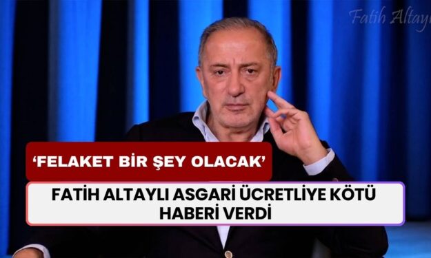 Fatih Altaylı asgari ücretliye kötü haberi verdi: "Felaket bir şey olacak"