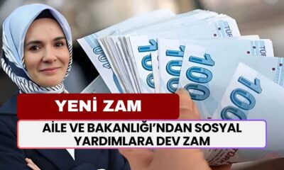 Aile ve Bakanlığı’ndan SOSYAL YARDIMLARA Dev Zam! Aile Destek, Evde Bakım, Engelli ve Yaşlı Aylığı...