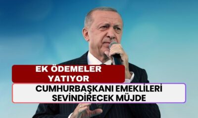 Cumhurbaşkanı Emeklileri Sevindirecek Müjdeyi Verdi! Maaşa Ek 8.000 TL Daha Yatıyor