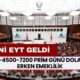 3600-4500-7200 Prim Günü Dolanlar Erken Emeklilik Hakkını Kazandı! Mini EYT ile Yeni Fırsat Geldi