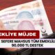 Emekliye Müjdeli Haber! Tek Sefere Mahsus Tüm Emeklilere 90.000 TL Destek Verilecek