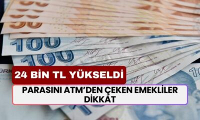 Maaşını ATM’den Çeken Emekliler Dikkat! Ek Ödeme 24 Bin TL'ye Yükseldi