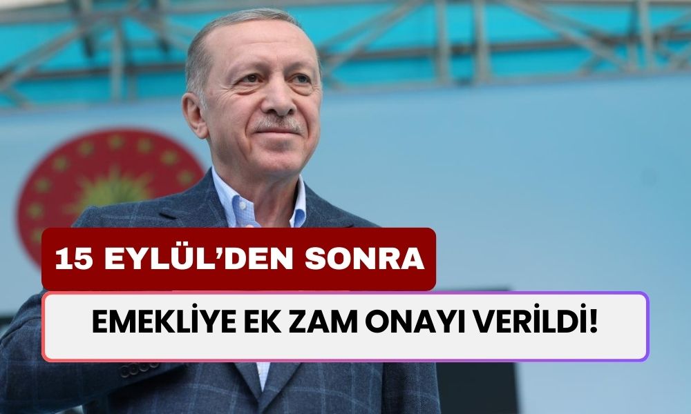 VE AÇIKLANDI! Emekliye Ek Zam Onayı Verildi! Cumhurbaşkanı'ndan Müjdeli Açıklama