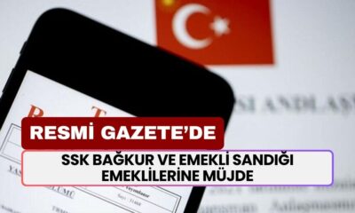 Resmi Gazetede Duyruldu! SSK Bağkur ve Emekli Sandığı EMEKLİLERİNE 30.100 TL Ödeme