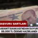 Garanti Bankası'ndan Duyuru! 88.000 TL Ödeme Hazırlandı! İşte Başvuru Şartları