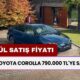 Sıfır Toyota Corolla 790.000 TL'ye Satışta! Eylül Fiyatlar Açıklandı