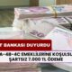 Ziraat Bankası 4A 4B ve 4C Emeklilere Ödeme Yapıyor! TC Kimlik Numarasıyla 7000 TL Nakit Ödeme!