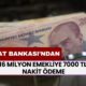 Ziraat Bankası'ndan 16 Milyon Emekliye 7000 TL Nakit Ödeme! Ödeme Tarihi Belli Oldu