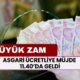 Asgari Ücrete BÜYÜK ZAM! Asgari Ücretliye Sevindirici Haber 11.40’da Geldi