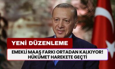 Emekli Maaş Farkı ORTADAN KALKIYOR! Hükümet Düzenleme İçin Harekete Geçti