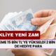 EMEKLİYE YENİ ZAM! Ek ödeme 15 bin TL’ye yükseldi 2 bin 500 TL de hediye para var