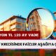 Konut Kredilerin Yeni Dönem! Faizler İndirildi: Yüzde 2.79-2.89 Faizle 1 Milyon TL 60-120 Ay Hesabı