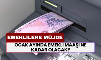 TÜM EMEKLİLERE MÜJDE! Ocak Ayında Emekli Maaşı Ne Kadar Olacak?