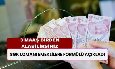 SGK uzmanı 3 yerden emekli maaşı almanın formülünü açıkladı