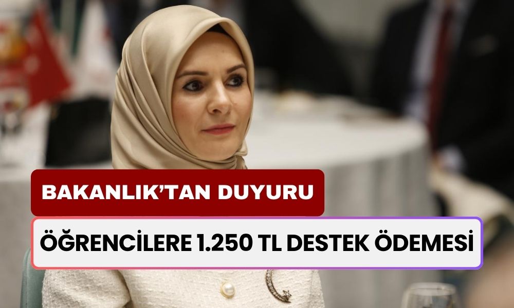 Öğrencilere 1.250 TL Yardım! Bakan Duyurdu Ulaşıma Para Harcamaya Son