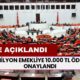 10 milyon emekliye 10.000 TL ek ödeme onaylandı