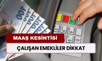 Çalışan Emeklilere Kriz! Maaş Kesinti Emeklinin Belini Bükecek