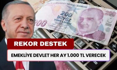 Emekliye Devletten Rekor Destek! 12.000 TL Promosyona Ek Ayda 1.000 TL Toplamda 24.000 TL Ödeme…