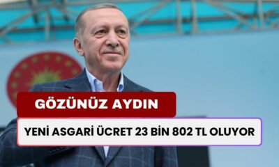 Yeni Asgari Ücret Belli Oldu! 2025'te Asgari Ücret 23 Bin 802 TL Oluyor!